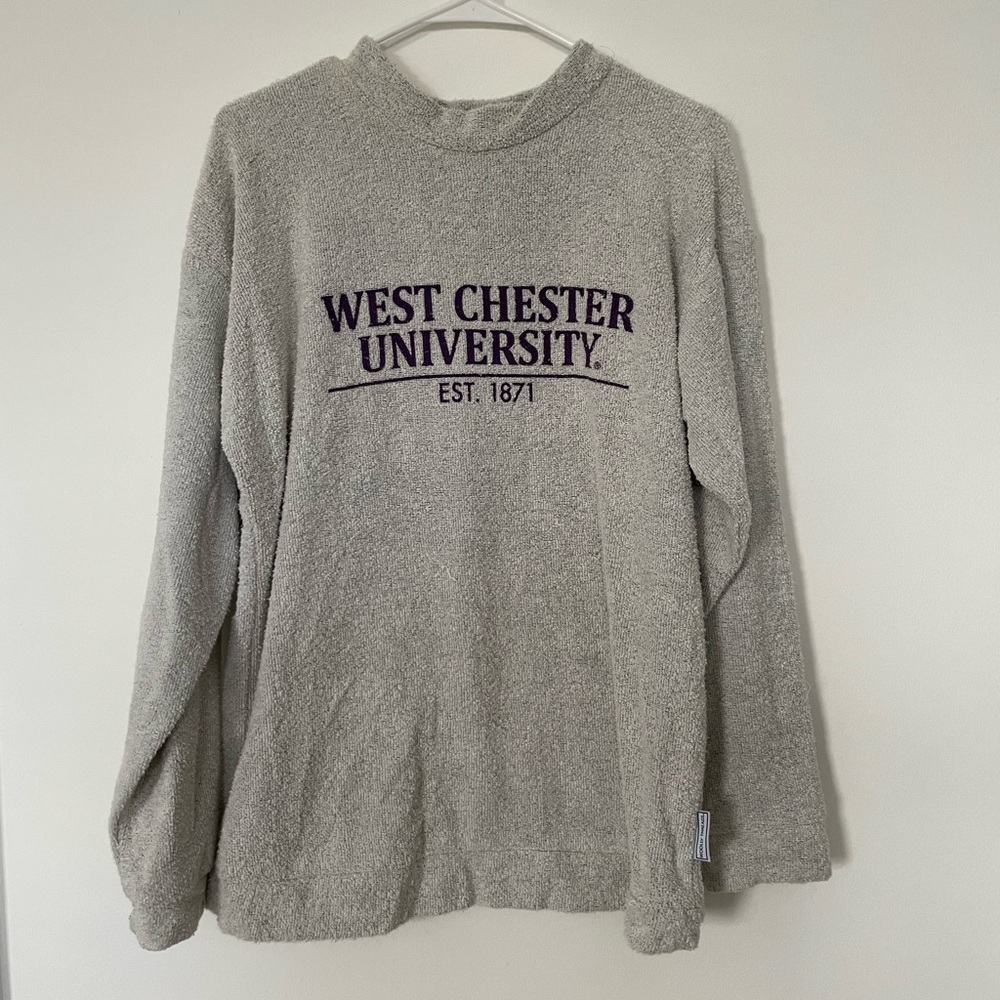 West Chester University woolly threads pullover